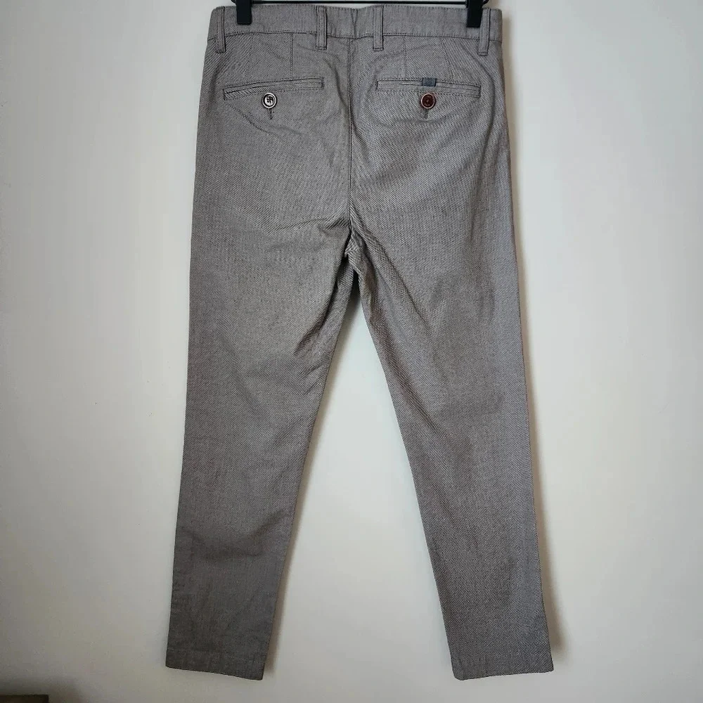 Ted Baker London | Mini Design Slim Fit Trouser Pants - Size 28R